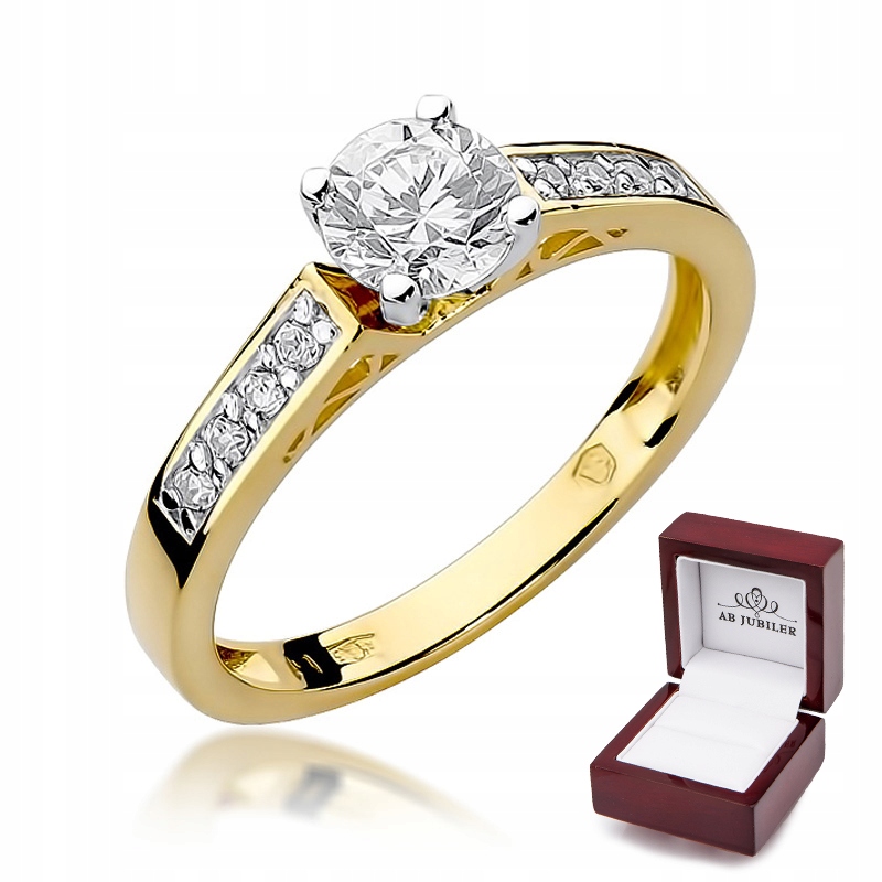 Diamantový prsteň 0,42 ct W-198