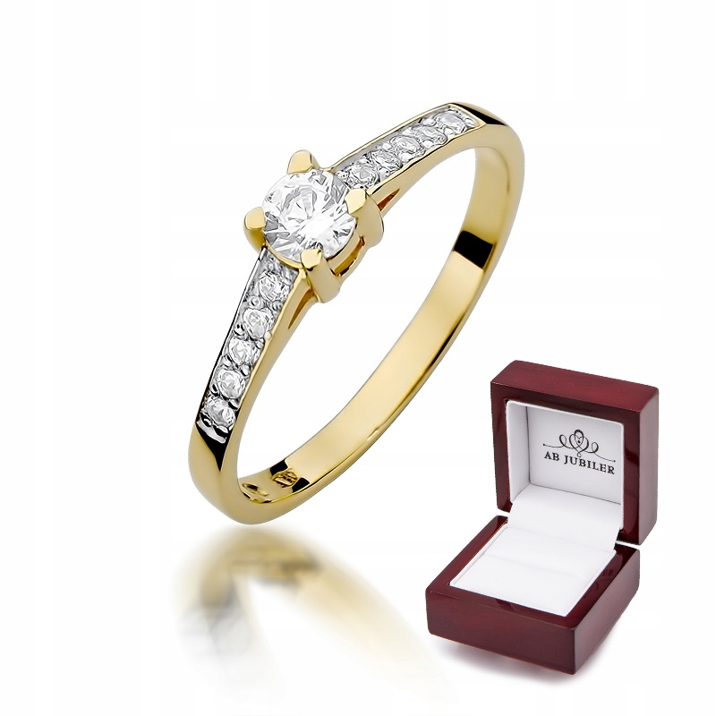 Diamantový prsteň 0,44 ct W-364
