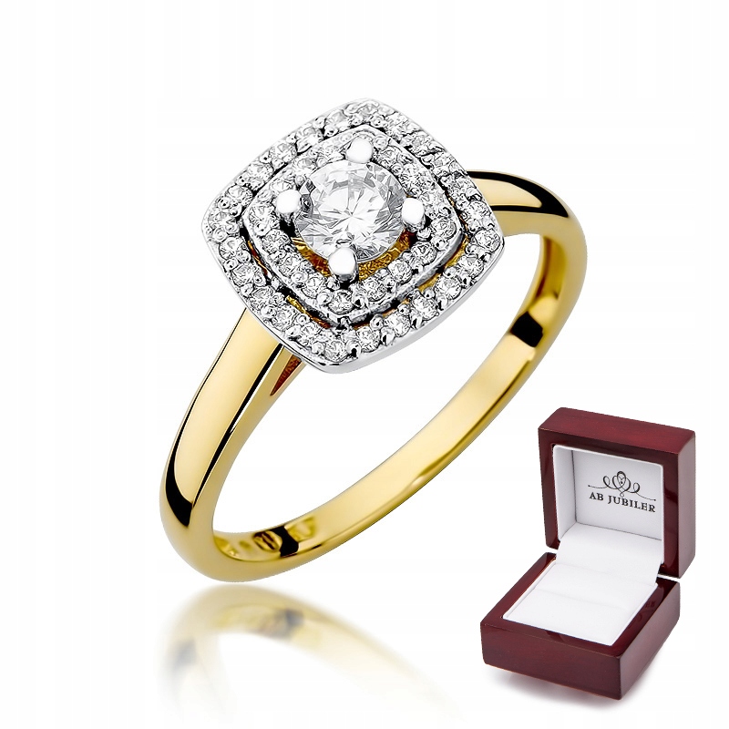 Diamantový prsteň 0,50 ct W-345