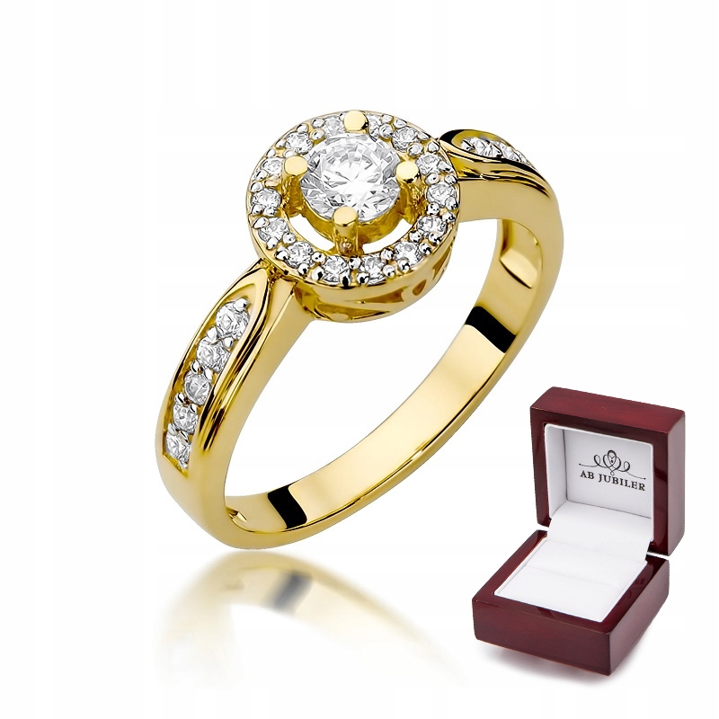 Diamantový prsteň 0,51 ct W-363