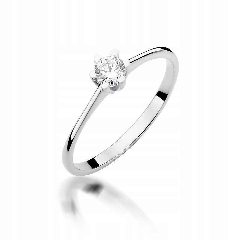 Prsteň DIAMOND 0,23 ct biele zlato RYCHLO