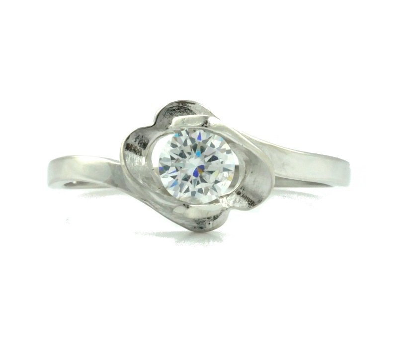 Prsteň RHODIUM COLLECTION s.15 SILVER 925