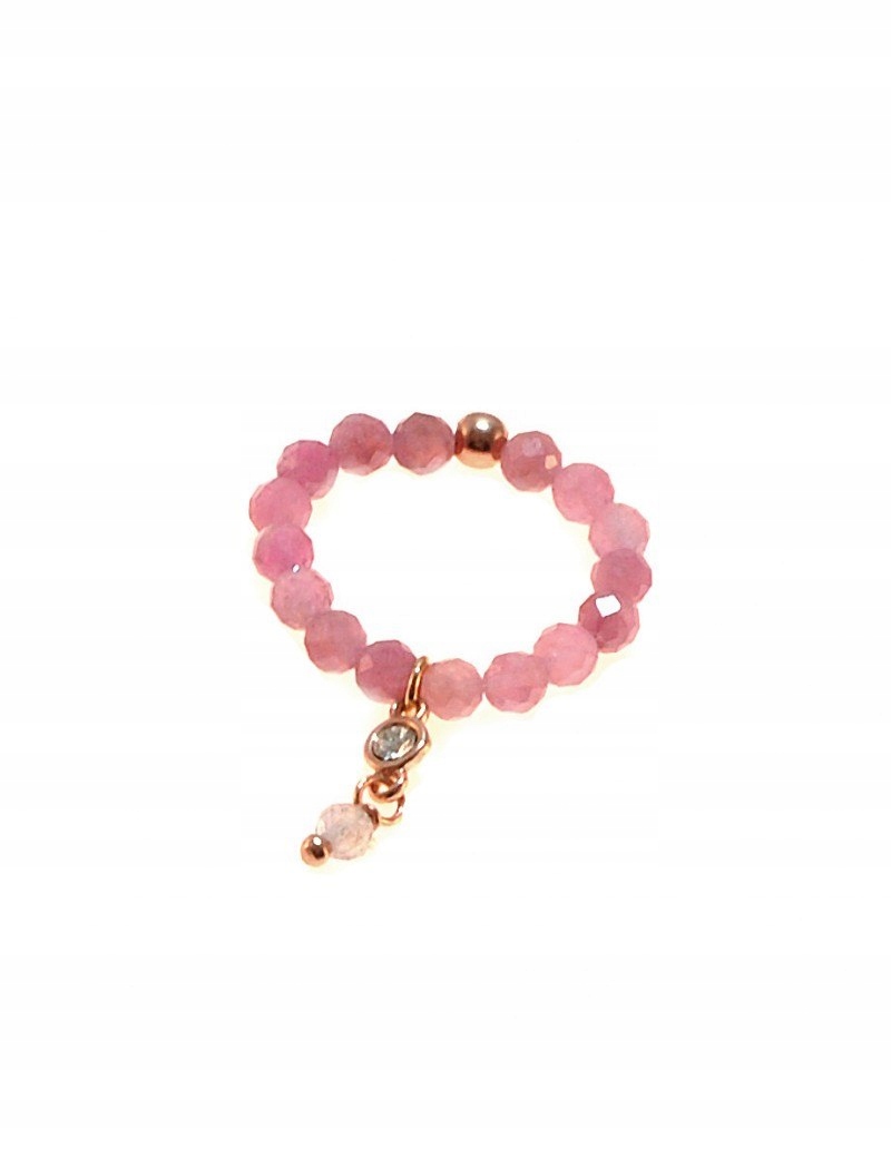 Prsteň PINK Turmalín 925
