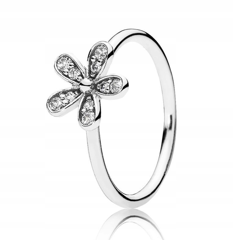 Prsteň Pandora - Kvet 190932CZ-50