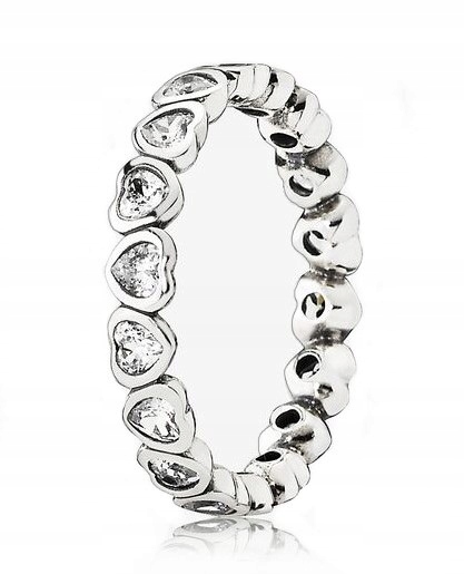 Prsteň Pandora - Srdce 190897CZ-52 / 12EU