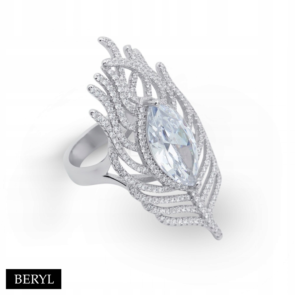 Piercing do pier a kamienky strieborný 925-15 BERYL