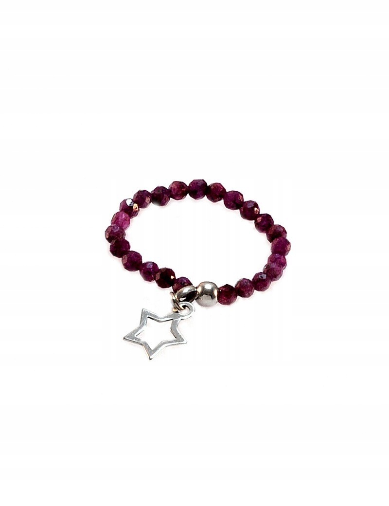 Rubínový krúžok STAR 925