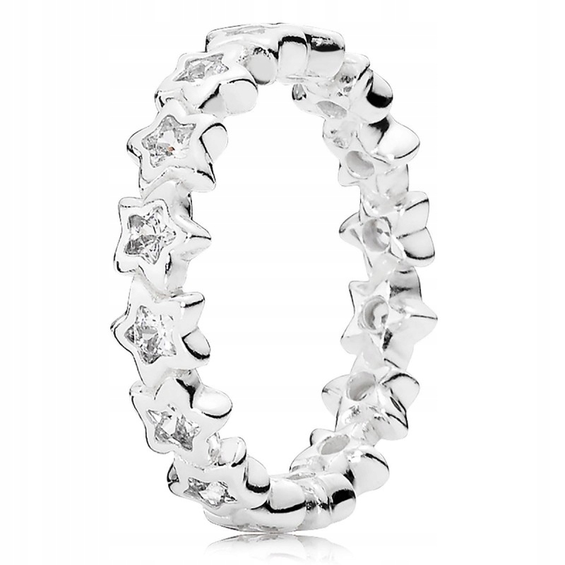 Prsteň Starshine Pandora 190974CZ, rýdze striebro