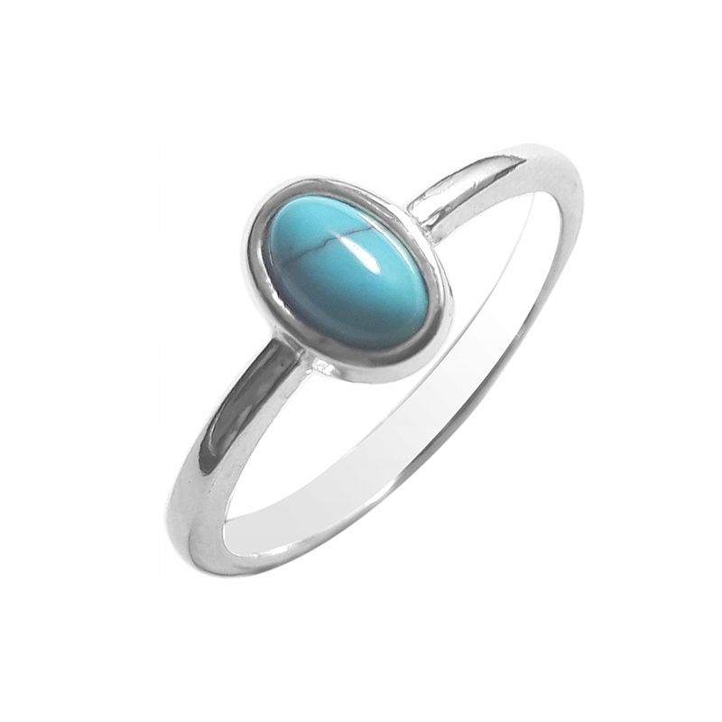 Prsteň TURQUOISE R8 SILVER 925 (w911)