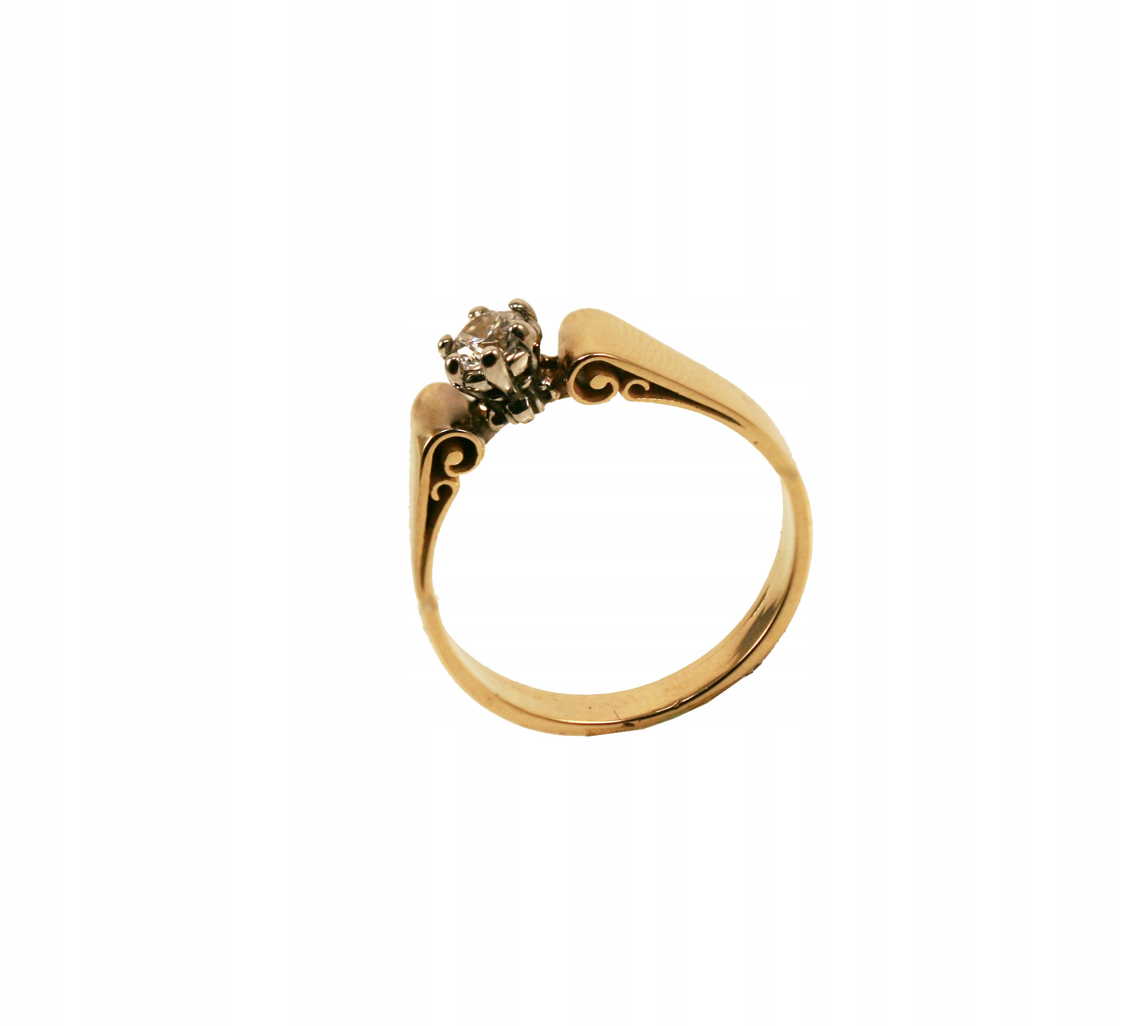 PRSTENEC krúžok s BRILLIANT 0,25 ct -50%