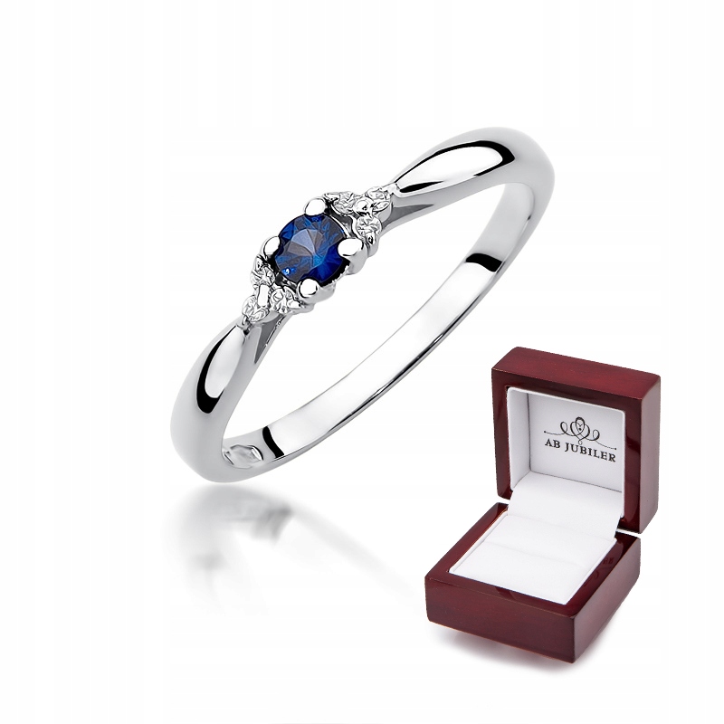 Zásnubný prsteň 585 Shafir