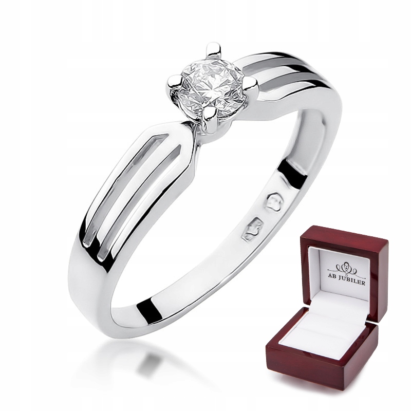 Diamantový zásnubný prsteň 0,25 ct W-226B