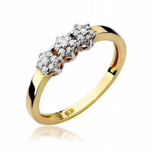 Zásnubný prsteň Brilliants Diamonds 0,12 ct