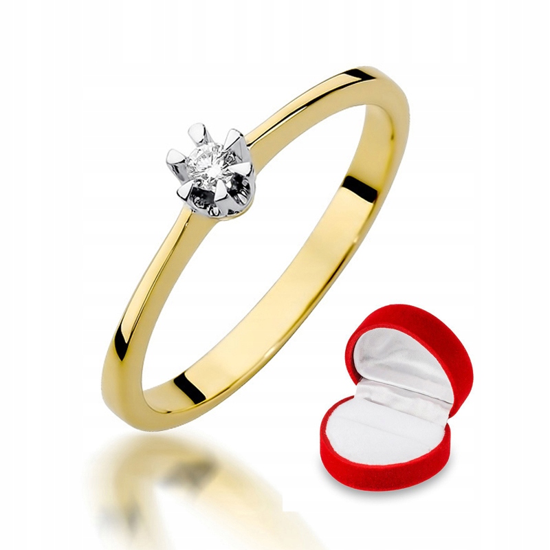 Zásnubný prsteň W-111 Diamond 585