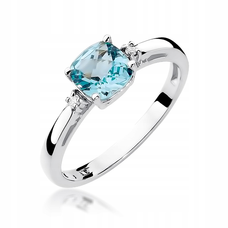 Zásnubný prsteň W-3 Topaz Diamonds 585