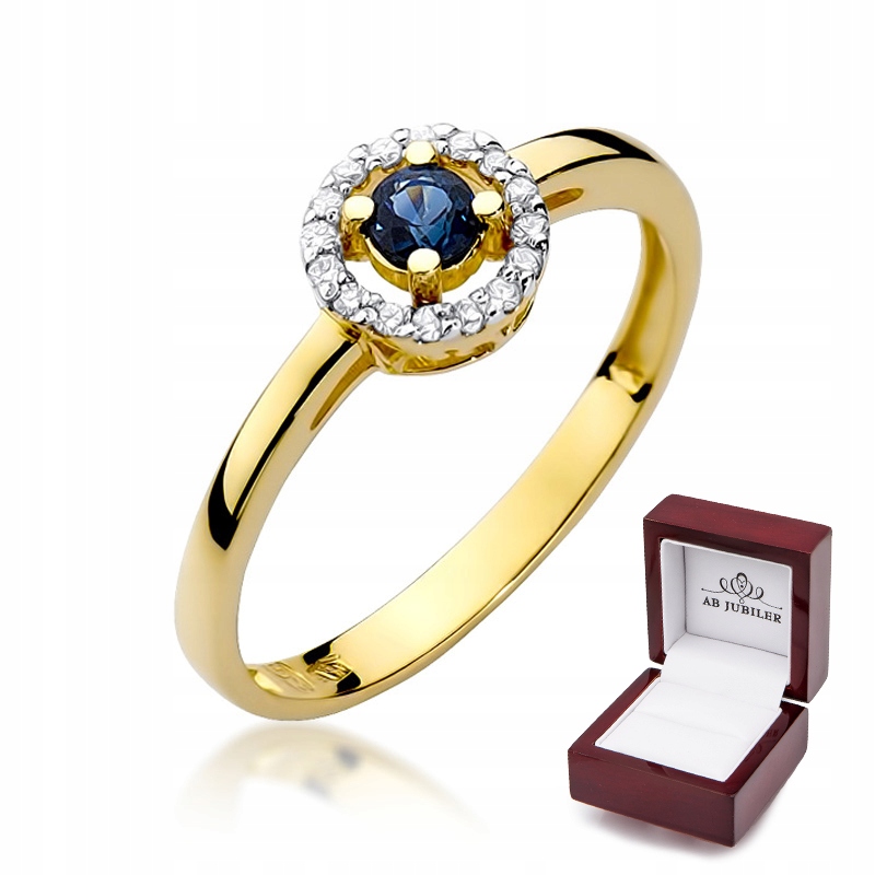 ID zásnubného prsteňa W-238 Sapphire Diamonds
