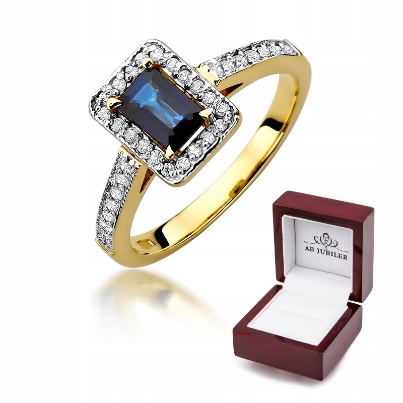 Zásnubný prsteň s identifikačným číslom W-422 Sapphire Diamonds