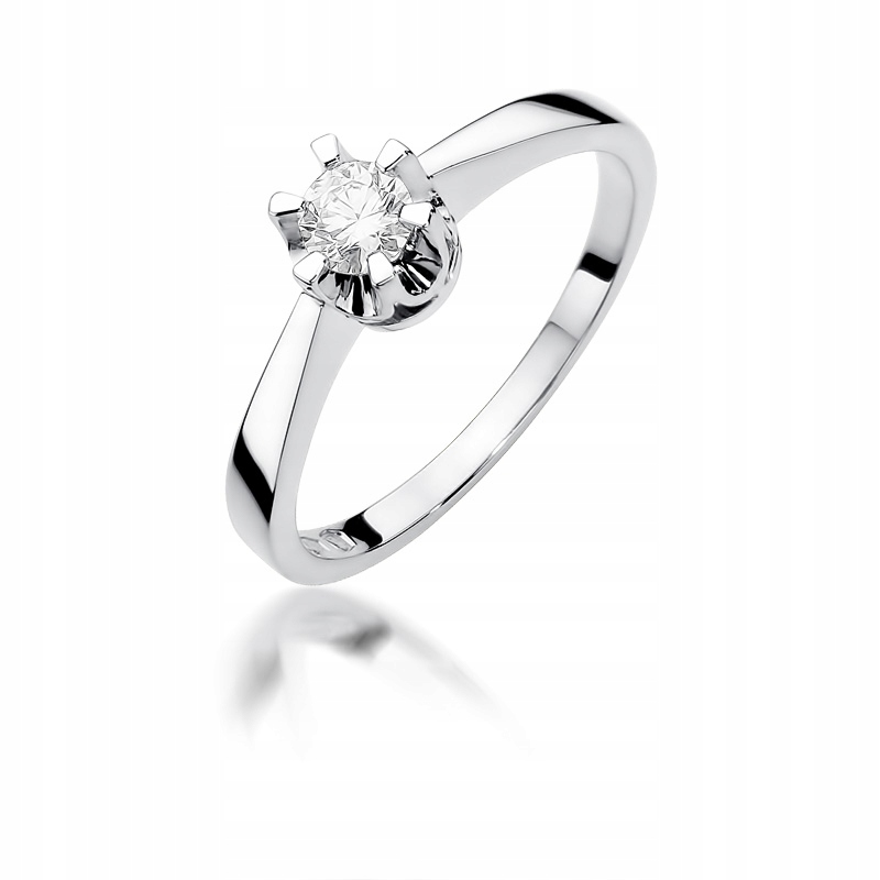 Embenoma Ring Diamond 0,25 CT biele zlato