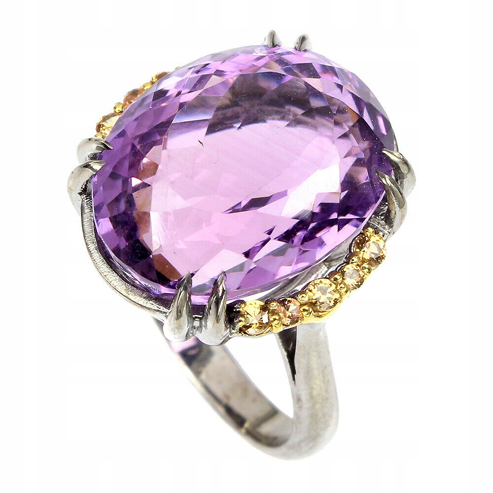 Ametyst prsteň 18.17ct Shair Silver R16