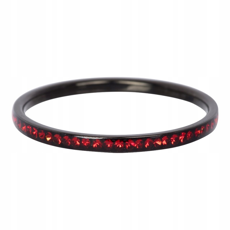 Prsteň IXXXi čierny zirkón 2 mm, veľkosť 19