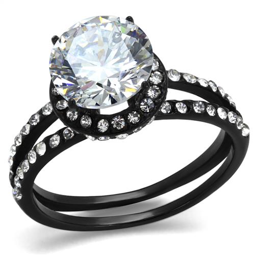 Kryštály prsteňa SHINE BLACK ION 8 9 4,0ct