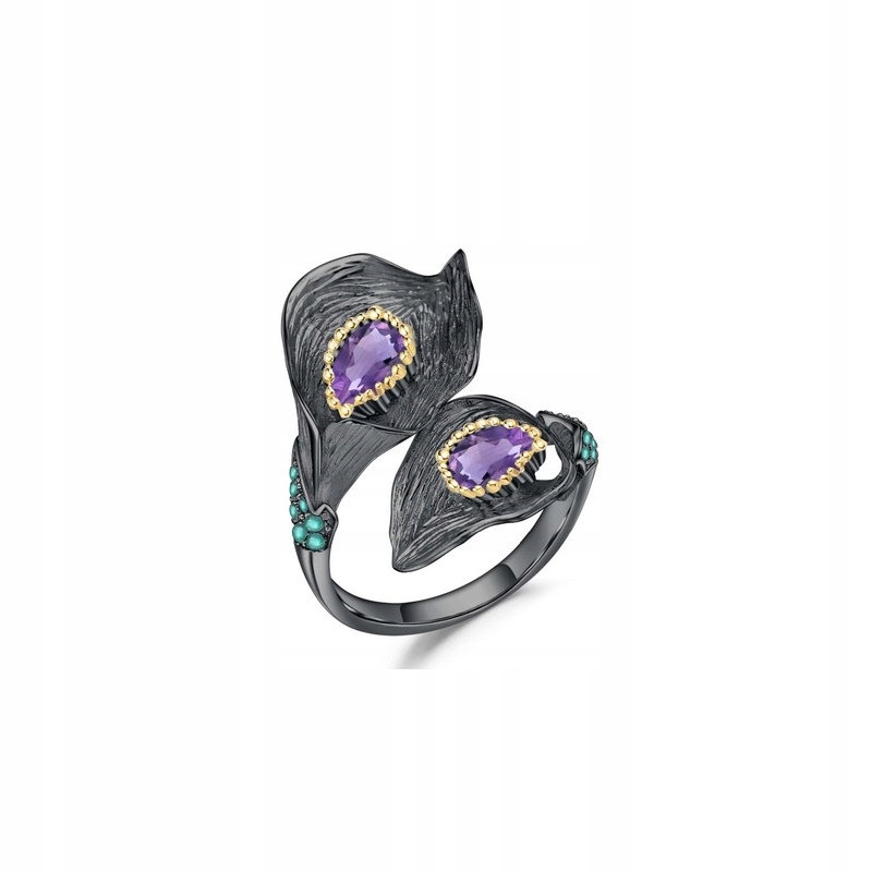 Kalie Open Ring s ametystémom 1.08ct S925