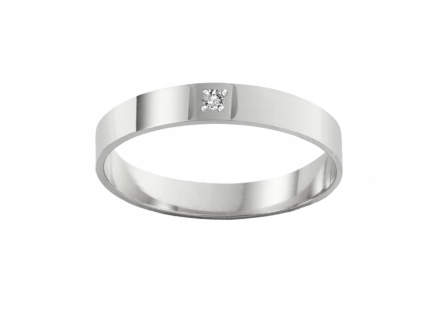 Strieborný prsteň (925) + gravírovanie 3 mm BS12 SVADBA