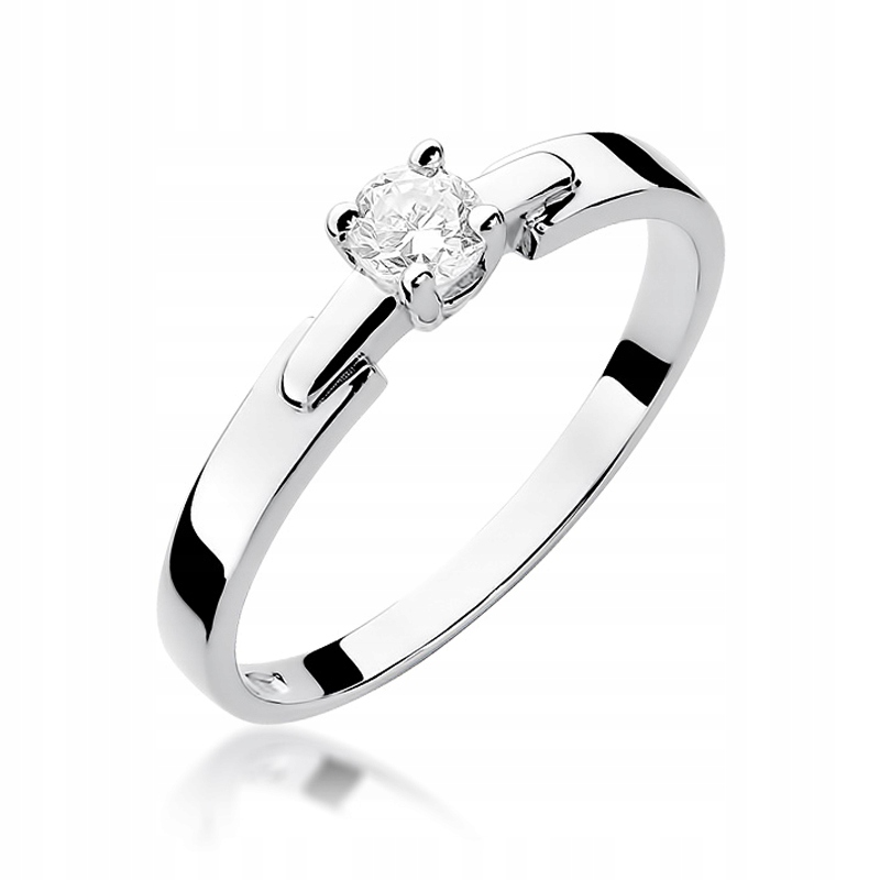 DIAMANTOVÝ prsteň 0,20 ct 585 Gravírovanie ZDARMA