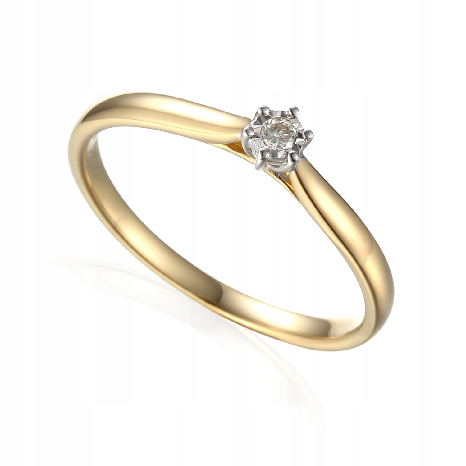 R61118 Diamantový prsteň YW Arenart 0,04 ct