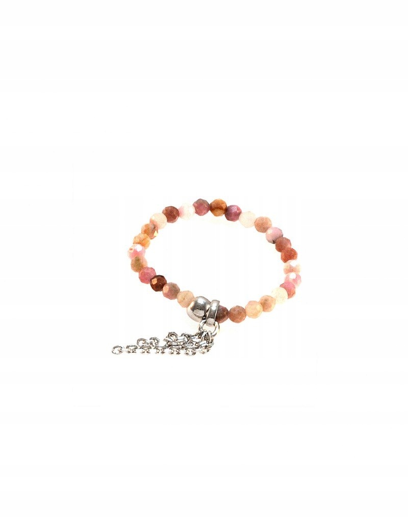 Prsteň s retiazkou Rhodonite Silver 925