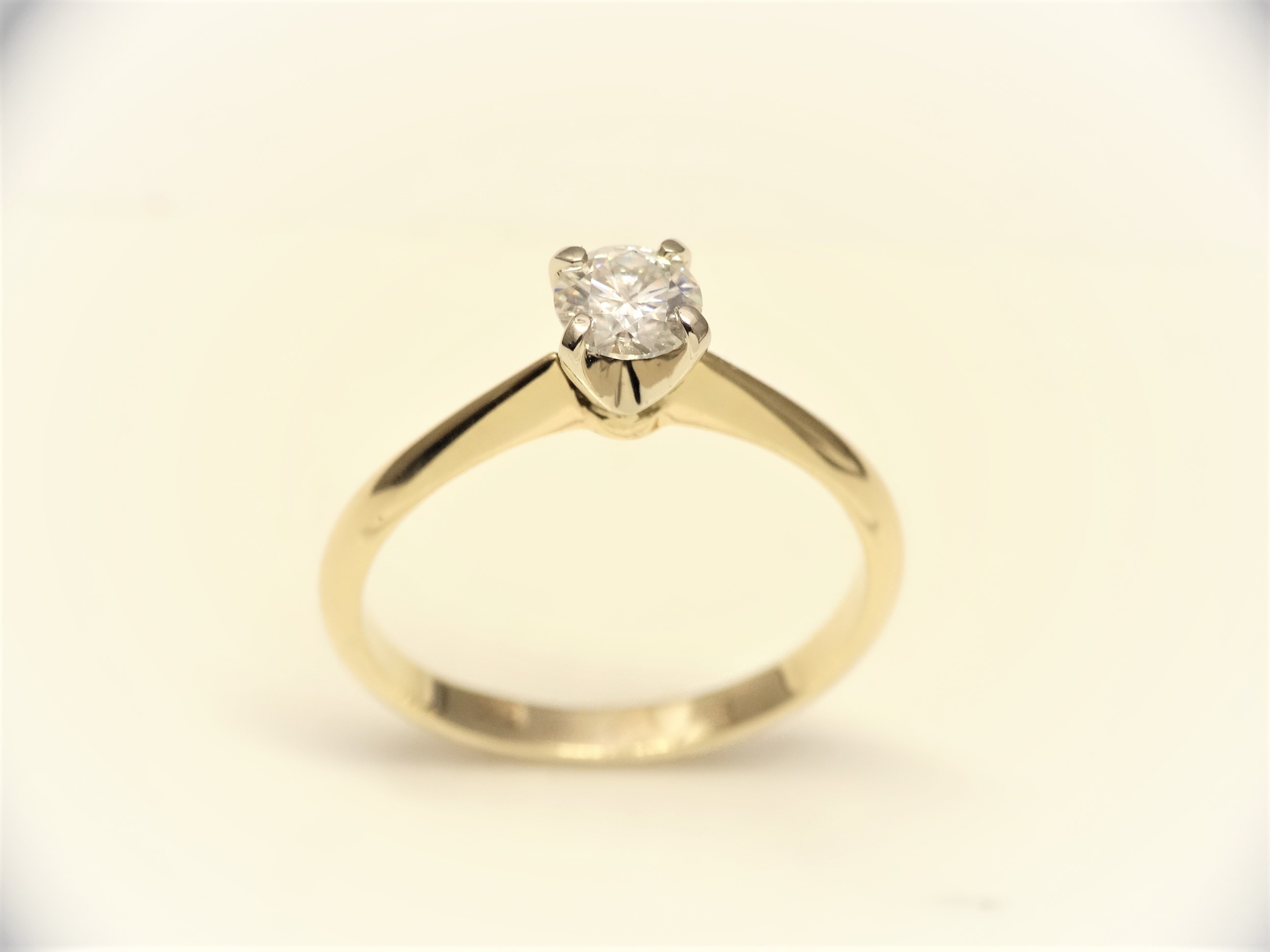 Zásnubný prsteň 585 Diamond 0,44CT G I1