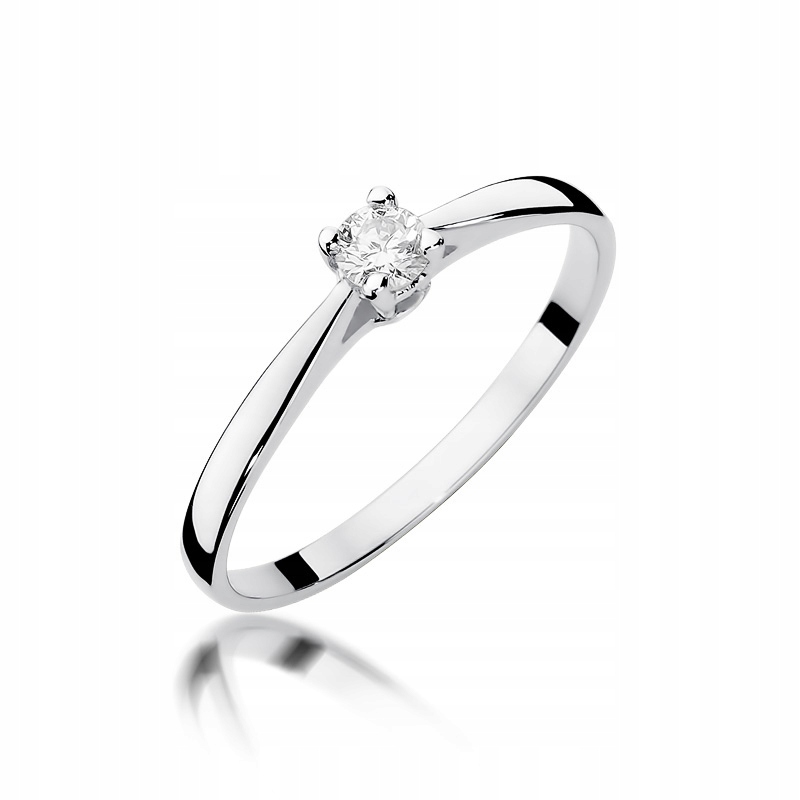 Zásnubný prsteň WHITE GOLD Diamond 0,15ct