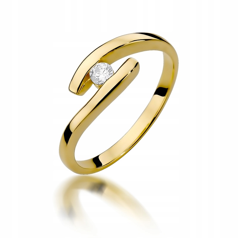 Zásnubný prsteň BRYLANT Diamond 0,09 ct