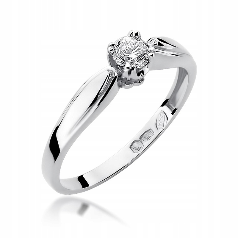 Przemicień Diamond Priemer 0,24 CT White Zloty