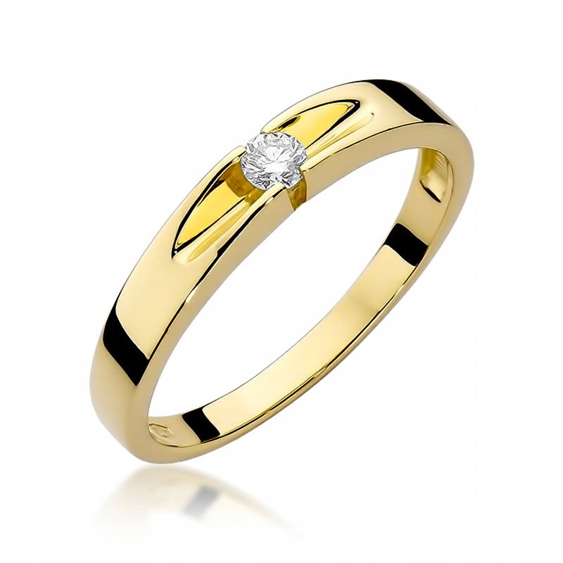 Diamantový zásnubný prsteň Diamond 0,08 ct
