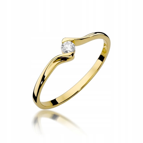 Diamantový zásnubný prsteň Diamond 0,09ct
