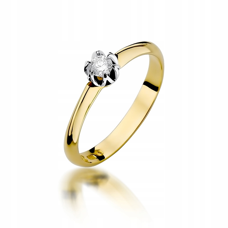 Diamantový zásnubný prsteň 0,10 ct