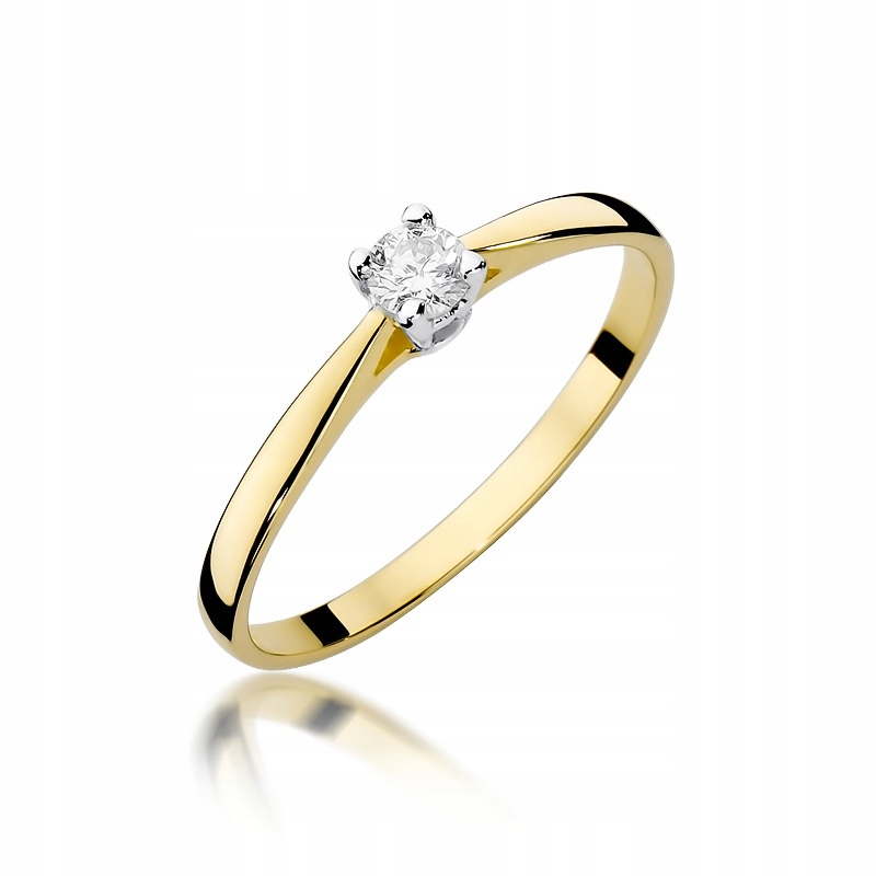 Diamantový zásnubný prsteň 0,15 ct