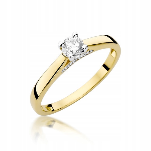 Briliantový zásnubný prsteň 0,30 ct