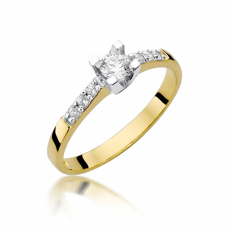 Diamanty kruhu vybavenia 0,37 CT zlato !!