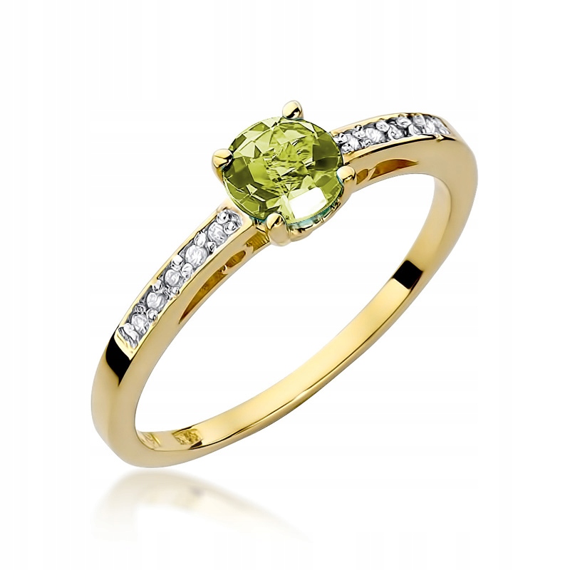 Zásnubný prsteň OLIWIN a diamanty 585 14K