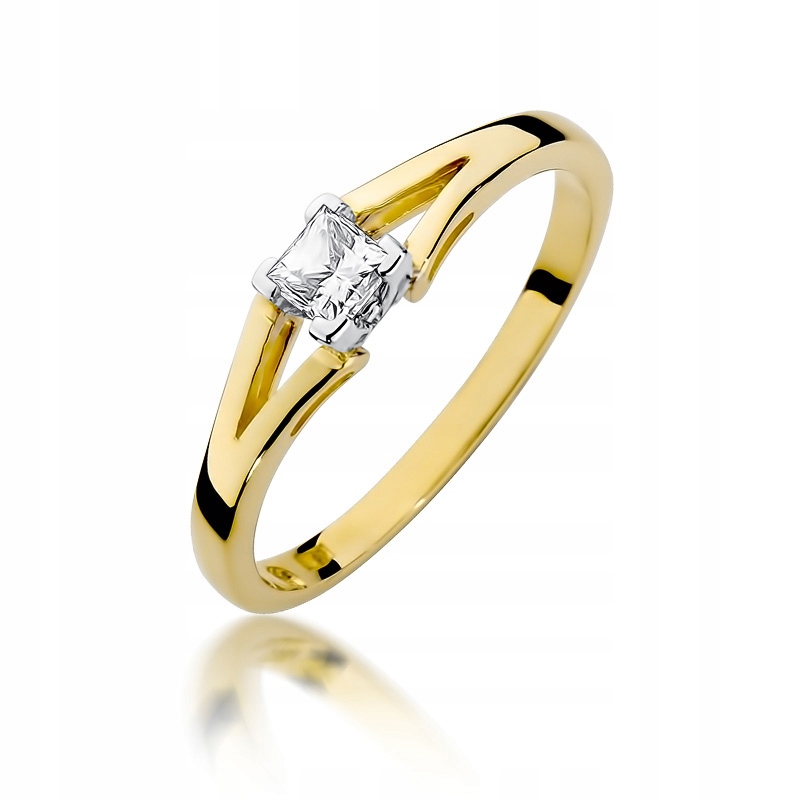 Diamantový zásnubný prsteň 0,30ct 585 14k