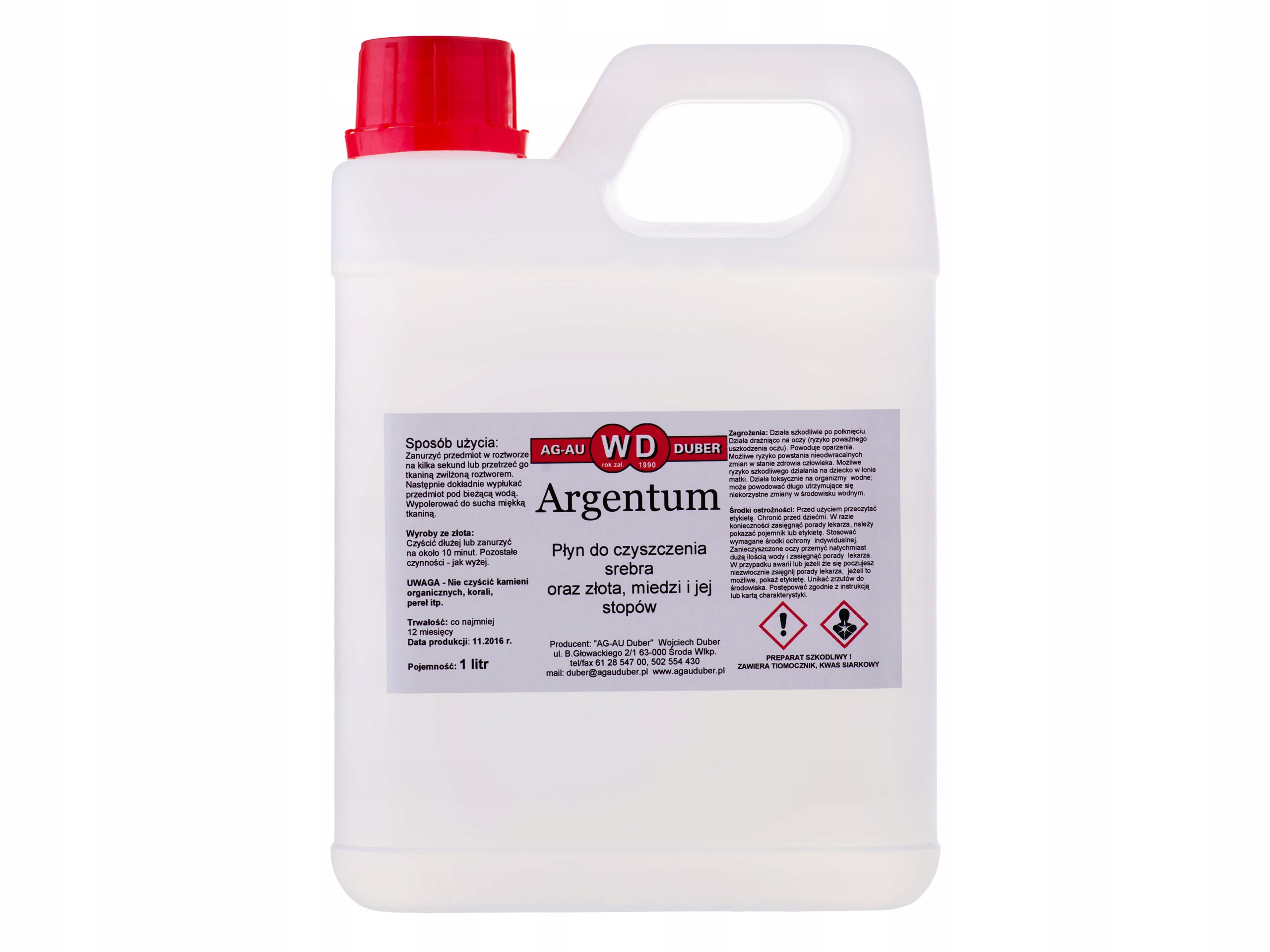 Čistiaci prostriedok na SILVER a GOLDEN ARGENTUM 1 liter