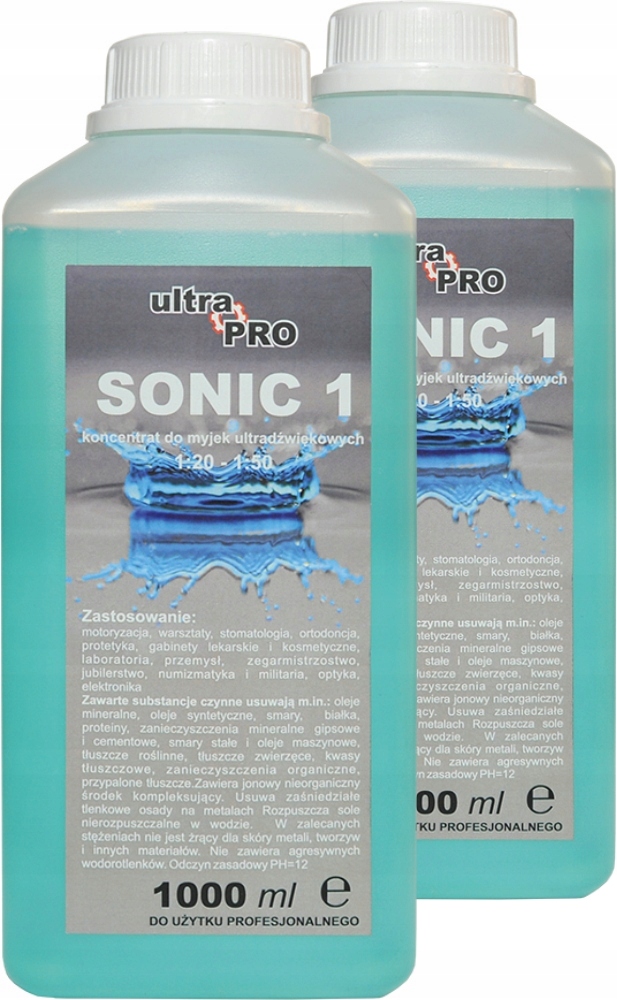 Ultrazvukový čistiaci kvapalný 2l koncentrát SONIC