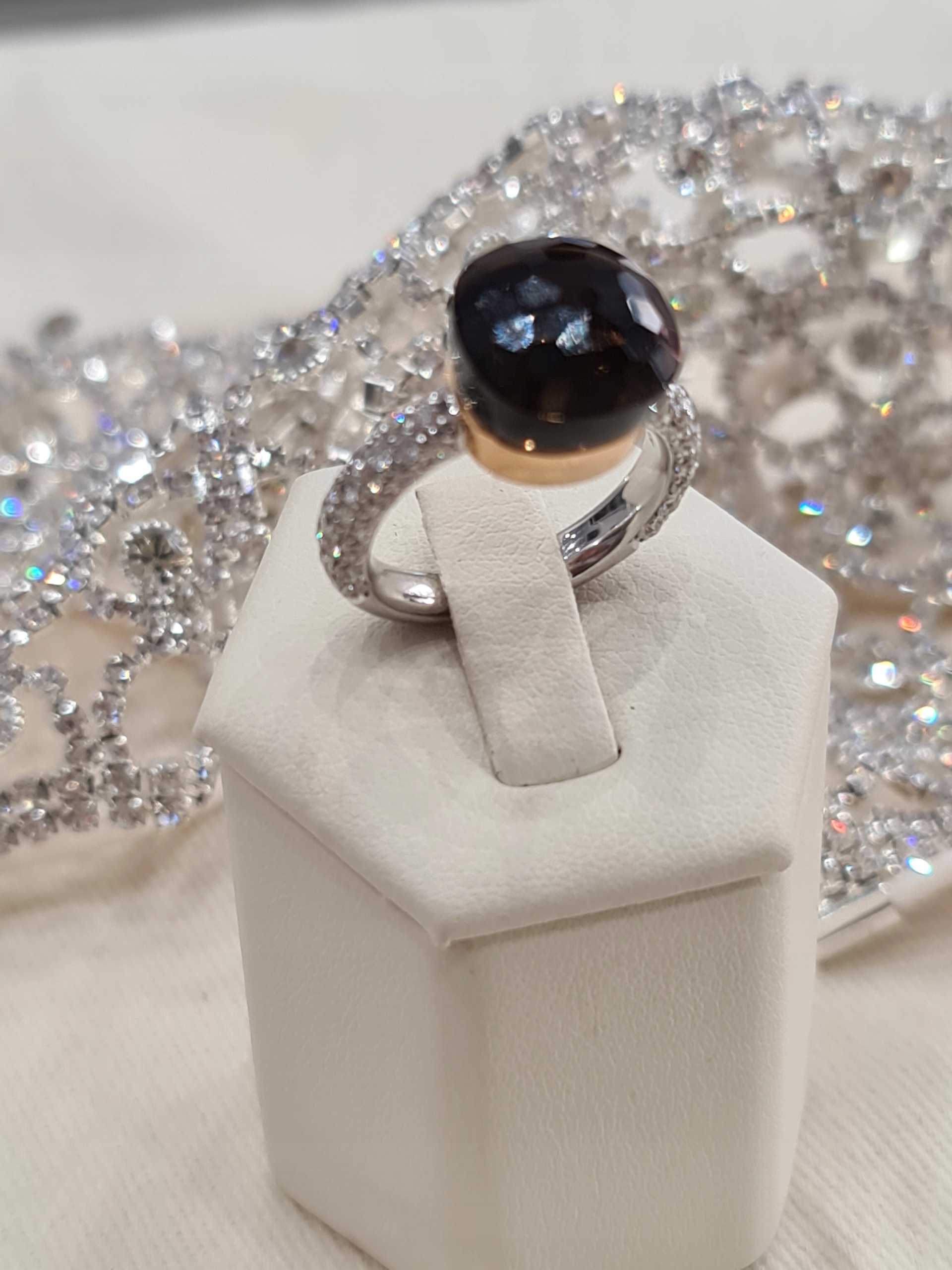 Pomelatto Topaz Diamonds 1ct Vs G
