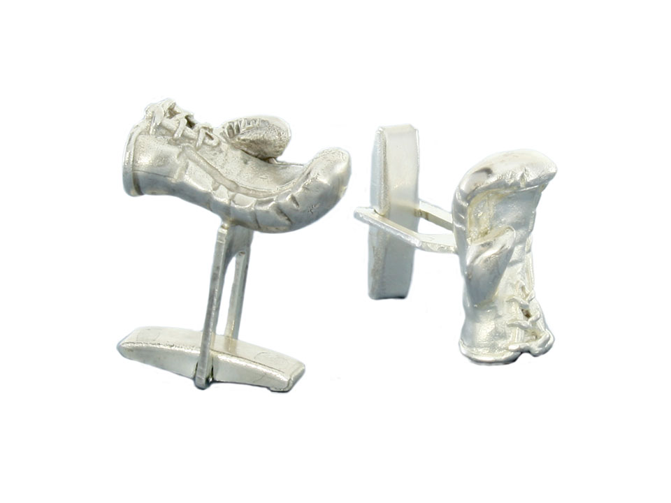 Strieborné gombíky Cufflinks 03 Ruka