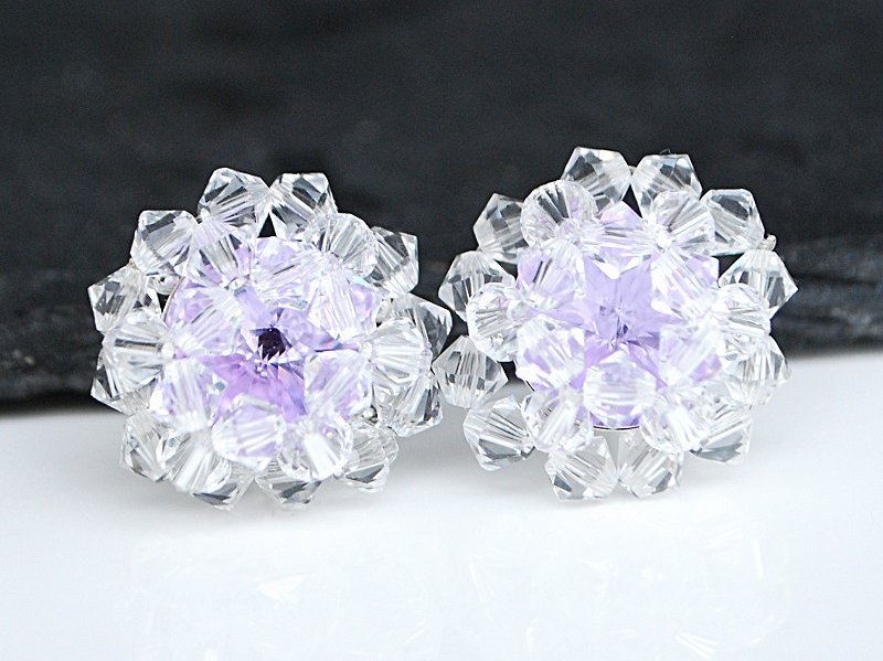 RIVOLI KRYŠTÁLOVÉ NÁUŠNICE S FARBOU SWAROVSKI