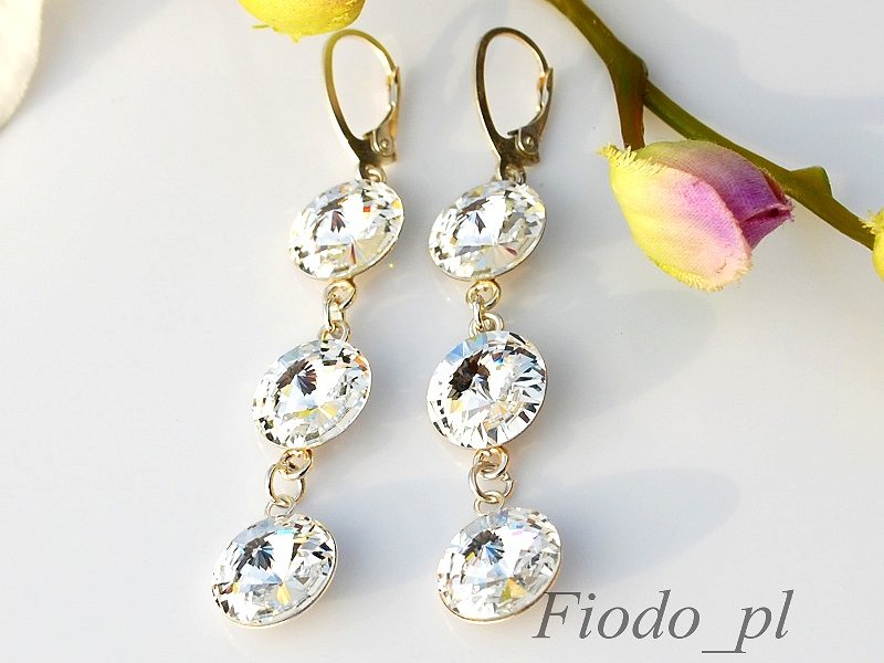 RIVOLI KRUHOVÝ KRÍŠÁLOVÝ TROJÚBOR SWAROVSKI
