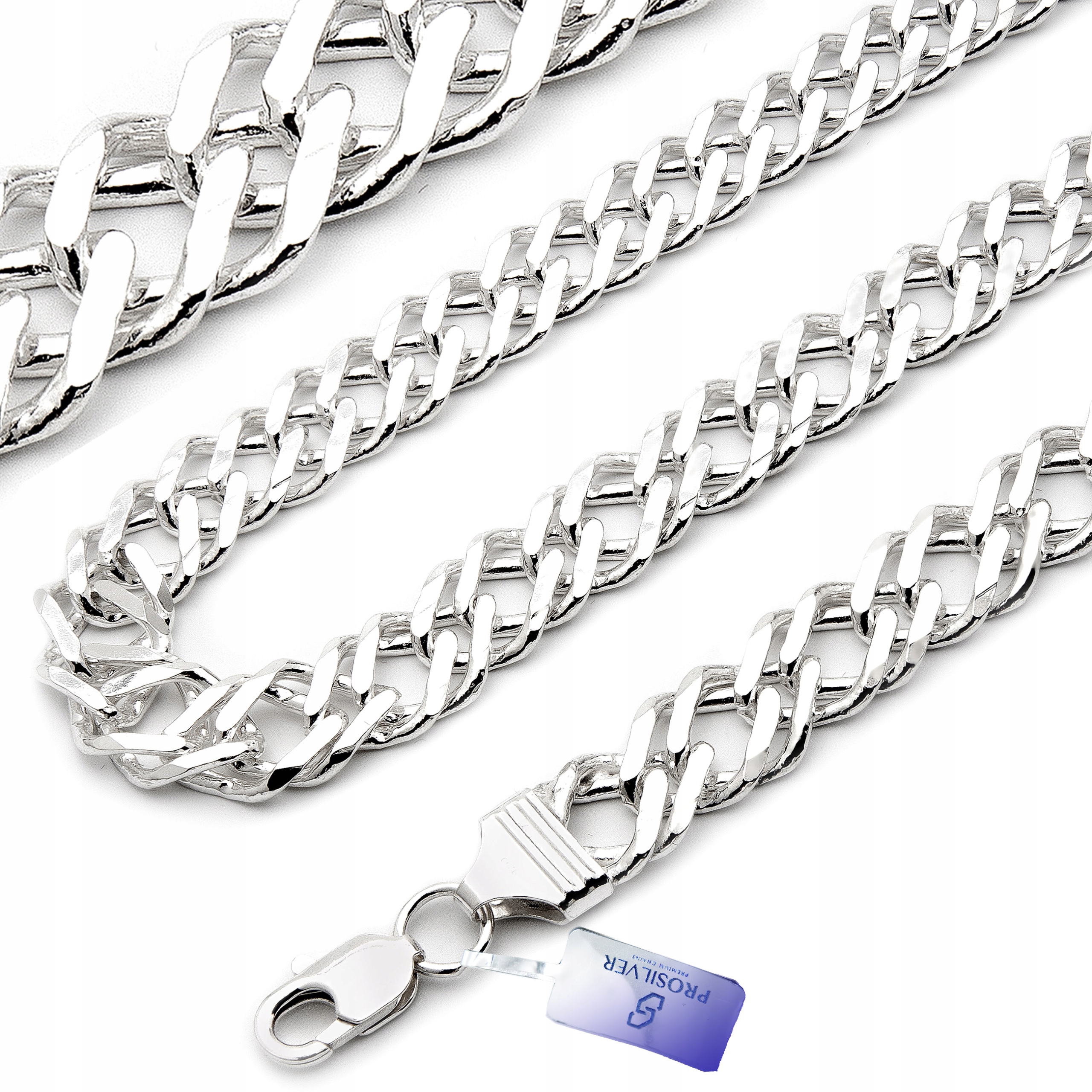 Rombo Silver Retian 925 13,3 mm 55 cm 84 Gram