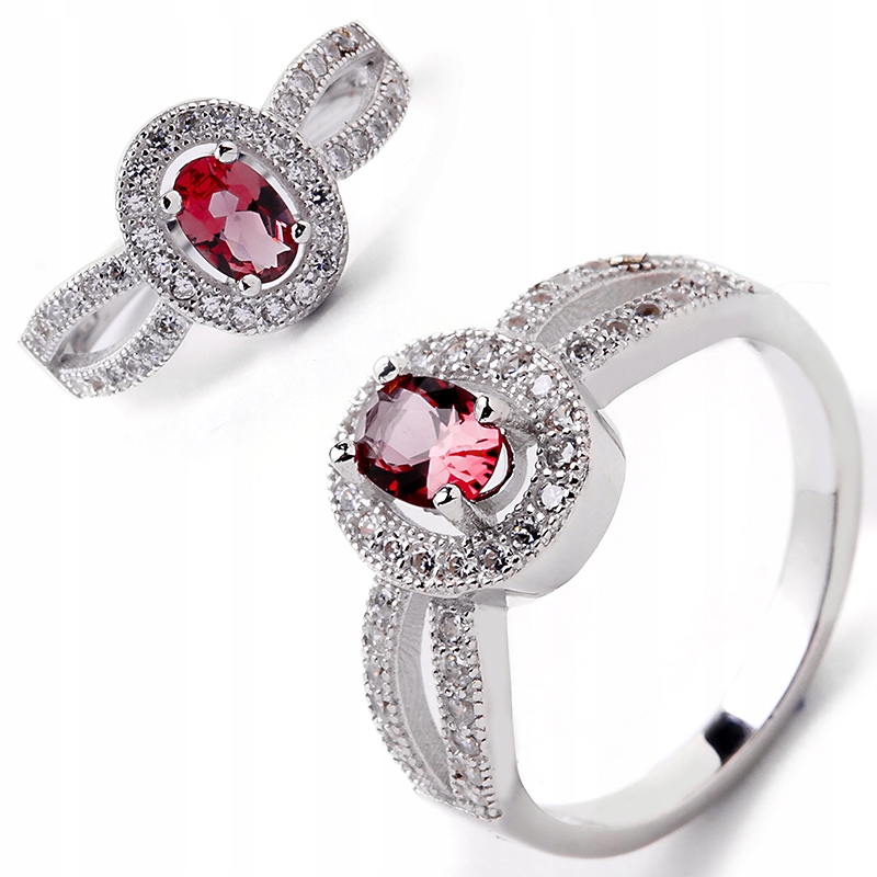 RUBY RING STRIEBRO DARČEKOVÝ DARČEK